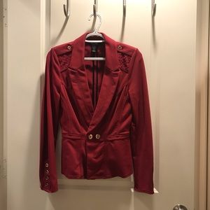 Beautiful burgundy blazer